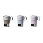 Daewoo - Foldable Travel Electric Kettle (Free Foldable Travel Cup) DY-K3 (Brown/Blue/Purple) DAEWOO_DYK3_All