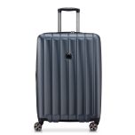 Delsey - Longitude 69 CM雙排萬向輪可擴展行李箱 - 炭灰色