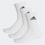 adidas CUSHIONED 短筒襪 (3 對) - 白色