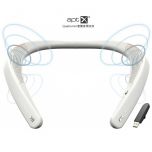 EM-Tech - My Theater Bluetooth Wearable Neckband Speaker - Dongle Version - White EM-W100UWH_B