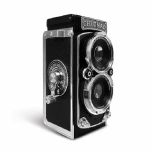 Hedonic - CHUZHAO Retro-Style Digital Camera HEDON_CHUZHAO_BK