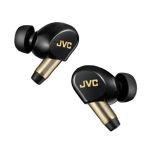 JVC - WOOD Masterpiece HA-FW5100T Hybrid Wood Driver ANC TWS Bluetooth Earphones (Black/Brown) JVC_HA-FW5100T