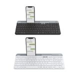 Logitech - K580 慳位靜音多工鍵盤 (中文版) (石墨灰色 / 白色) K580CH_all