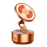 Momax - 1-Snap Go Auto Suction Magnetic Phone Stand [Orange] CR-KH20M