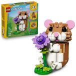 LEGO® - Creator 3in1 31376 Cute Hamster with a Flower (3 in 1 Toy