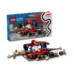 LEGO® - City 60443 F1® Pit Stop & Pit Crew with Ferrari Car (Playset