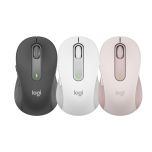 Logitech - 經典M650 靜音無線滑鼠 (石墨灰 / 玫瑰粉 / 珍珠白) M650-all