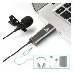 Maono - USB Lavalier microphone UL20 (Silver) MAONO_AU411