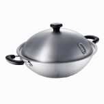 MEYER - Stainless Steel Chinese Wok with Lid 40CM / 9.4L ME-72179