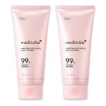 Medicube - 2pcs Set - PDRN Pink Niacineamide Whip Cleanser 120g ME_PDRN_WHIP_2
