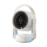 Mibeli - F16 3D Desk Turbo Fan [White/Grey] MF16_MO
