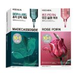 Mediheal - 2pcs Set - Madecassoside Essential Sheet Mask (10+1 Sheet) + Rose PDRN Essential Sheet Mask (10+1 Sheet) MH-MAD_ROSE-MASK