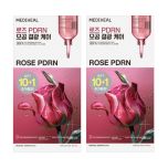 Mediheal - 2pcs Set - Rose PDRN Essential Sheet Mask (Total 22 Sheets) MH-ROSE-MASK_2