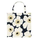 (Pre-Order) Marimekko - Pieni Unikko Tote Bag (Dark Blue & Beige) CR-MMK-TOTPIEUNKDBB