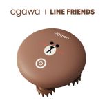 OGAWA - Line Friends 頭部按摩爪 OL-0367 - 棕色熊大 OL0367_Brown