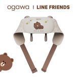 OGAWA - Line Friends 肩頸按摩器 - OL-0841 - 棕色 OL0841_Brown