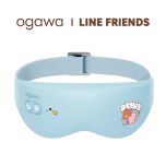 OGAWA - Line Friends 噴霧熱敷按摩眼罩 OY-0502 - 藍色 OY0502_Blue