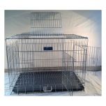 PIGEON_dog_cage2 PIGEON - Electroplated dog cage (2.5' / 3')