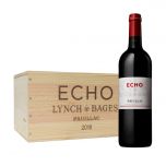 Echo de Lynch Bages - Pauillac 5eme Cru 2018 750ml x 6 支 (連木箱及醒酒器 1 個) PW_LBecho18set