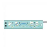 Sanrio - 4 AC Outlets & 4 USB-A Ports Power Strip [Multi Characters Option] SAN_PS22_MO