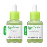 Sungboon Editor - 2pcs Set - Green Tomato NMN Pore Lifting Ampoule 40ml SE-GN_TMT_NMN_2