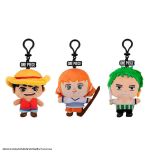 Matrix - Cinereplicas - 海賊王鑰匙圈毛絨公仔 - 路飛, 索隆, 娜美