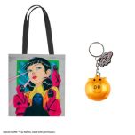 Matrix - 魷魚遊戲手提袋 & 金豬錢罌鑰匙扣 SQUID0058