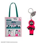 Matrix - 魷魚遊戲英熙藍圖手提袋 & 士兵鑰匙扣 SQUID0059