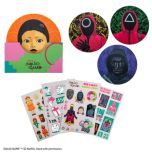 Matrix - 魷魚遊戲杯墊套裝 & 貼紙套裝 SQUID0063