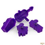 Matrix - Cinereplicas - Wednesday - Cookie Cutter - Set of 4 WEDNESDAY0048