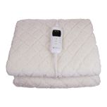 Turbo Italy - TEB-153S Single-Person Berber Fleece Embossed Electric Heated Blanket TEB-153S