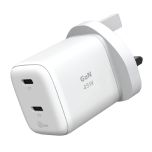 Momax 1-Charge 45W 2-Port GaN USB-C Charger [Orange / White] CR-UM81UK_ALL