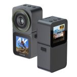 Botslab - V9H 4K Ultra HD 2in1 AI dash cam + action camera (free 16 pcs sport gear kit) V9HBlack