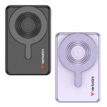 [3C CCC Certified] Verbatim - 5-in-1 Charge'n' Go 10000mAh C+L & Display Power Bank [Black / Purple] VERBA_10KLCNDP_ALL