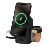 Vinnic - OWL PEAK 2 - 3-IN-1 Magnetic Wireless Charging Dock [Multi-Color] VPPD-31WSCG5-M
