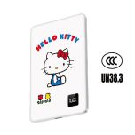 [3C CCC Certified] XPower x Sanrio Hello Kitty 3In1 PD 3.0 5000mAh Ultra-thin Aluminium Power Bank (M5K) XP_M5K_3C_HK