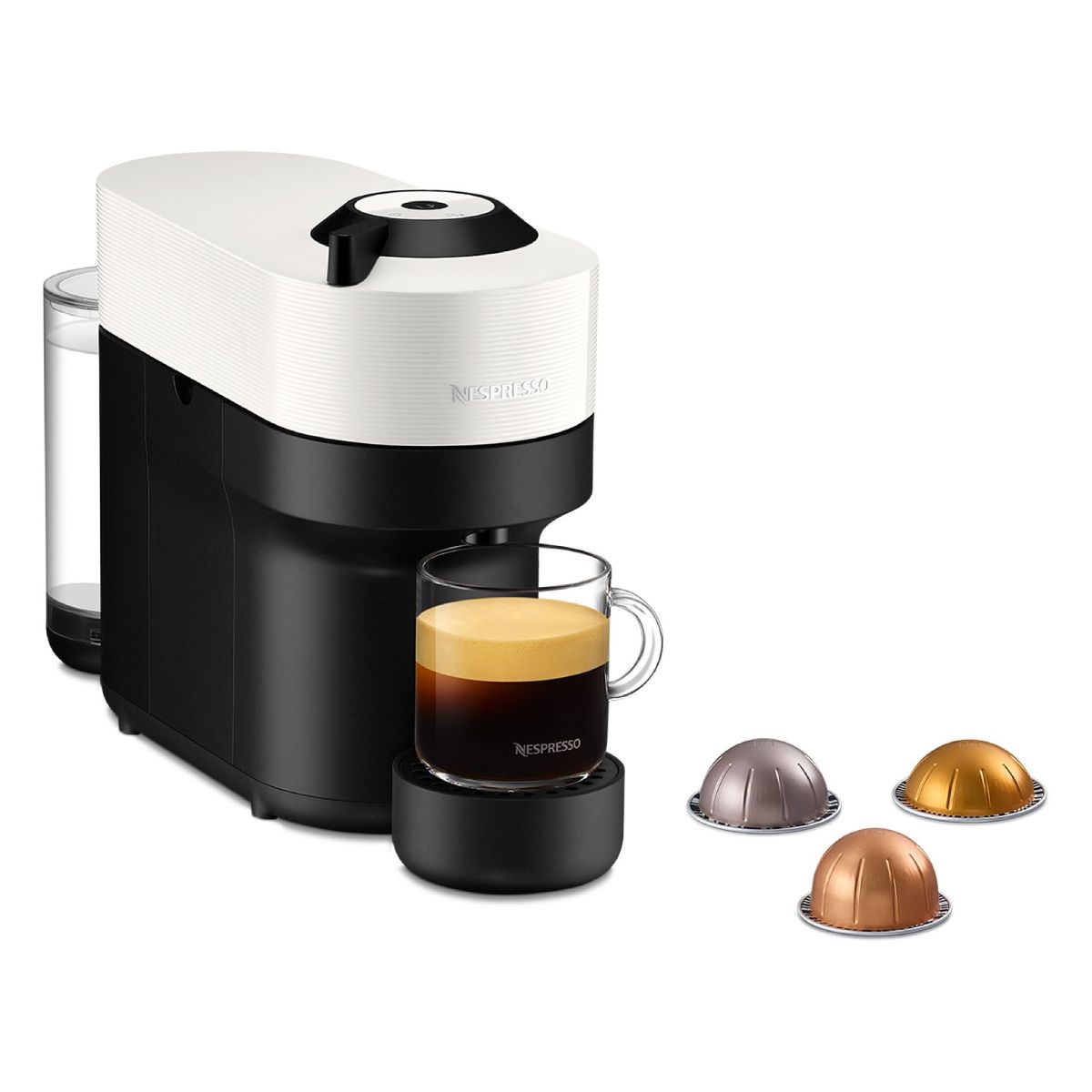 Nespresso - Vertuo Pop 咖啡機(椰子白) GCV2-GB-WH-NE | The Club – 獎賞