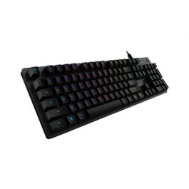 Logitech - G512 LIGHTSYNC RGB 機械式鍵盤(GX 敲擊感青軸/ 線性 