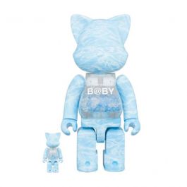 その他 BE@RBRICK - MY FIRST WATER CREST 100% &amp; 400% Bearbrick MY FIRST Baby Water Crest 100%&400% BE@RBRICK