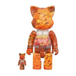その他 MEDICOM TOY - MY FIRST  BE@RBRICK  AUTUMN  LEAVES Bearbrick My First Bearbrick Baby Autumn Leaves Ver. 100