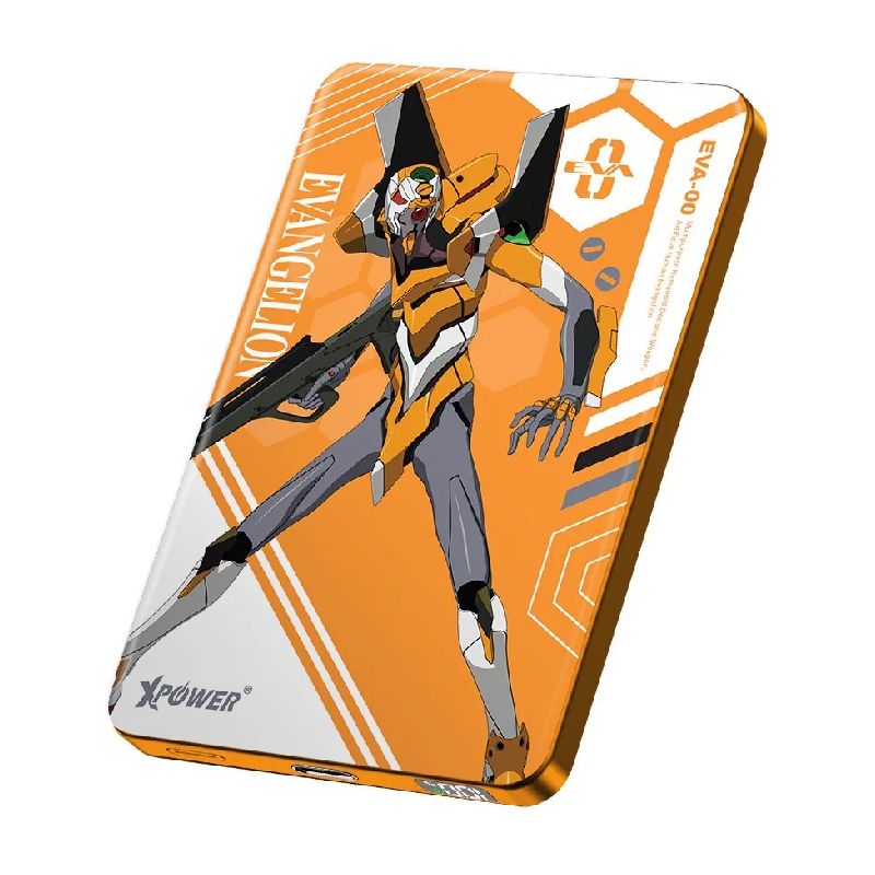 XPOWER - EVA 新世紀福音戰士MagSafe 3合1 10000mAh超薄數顯無線充電器