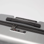 Proteca Traction ®静音鎖輪 行李箱22吋/55厘米 拉鍊型  Silver Hairline