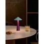 HOMELESS - Fine Lumens Tipsy 無線便攜檯燈 (Gray Blue/Dark Plum)