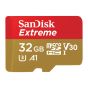 SanDisk - Extreme MicroSD 32GB 100MB/s 記憶卡 (SDSQXAF-032G-GN6MN) 159-18-00043-1