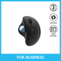 Logitech ERGO M575 商務用藍牙無線軌跡球滑鼠 - 石墨 (910-006222) [預計送貨時間: 7-10工作天]