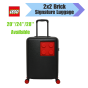 LEGO - 樂高 2x2方塊 雙輪行李箱 (多種顏色) (40L/70L/110L)