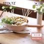 STOLTZ 韓國製 28CM 單柄深炒鑊 (玫瑰粉)(電磁爐及明火均適用) RSNTLD-28 CR-2200232