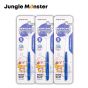 Jungle Monster - Dentisoft 小型犬 / 貓咪 極細密軟毛寵物牙刷 3件裝 2200256