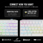 Corsair K70 PRO MINI 無線 60% 機械 CHERRY MX Speed Switch 電競鍵盤 搭配 RGB 背光 - 2種顏色 (CO-KB-K70MNWRL-MXSP) [預計送貨時間: 7-10工作天]