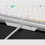 Corsair K70 PRO RGB 光學機械電競鍵盤 附 PBT DOUBLE SHOT PRO 鍵帽 — 白色 (CO-KB-K70-PRO-WHT-OPX) [預計送貨時間: 7-10工作天]